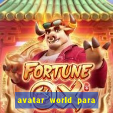 avatar world para imprimir e colorir